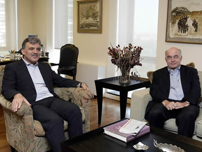 Cumhurbaşkanı Gül UNDP Başkanı Kemal Derviş ile Görüştü